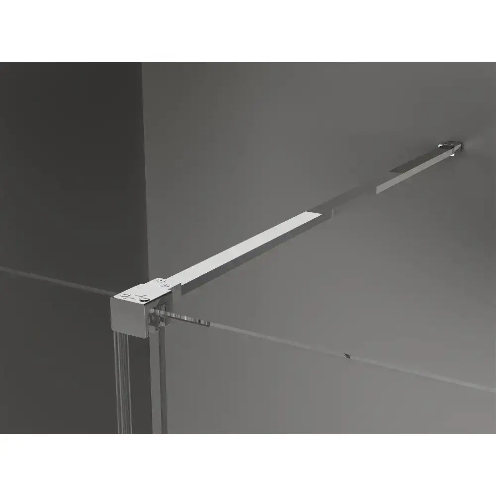 Dusjhjørne med Skyvedør 110x120 Cm Krom