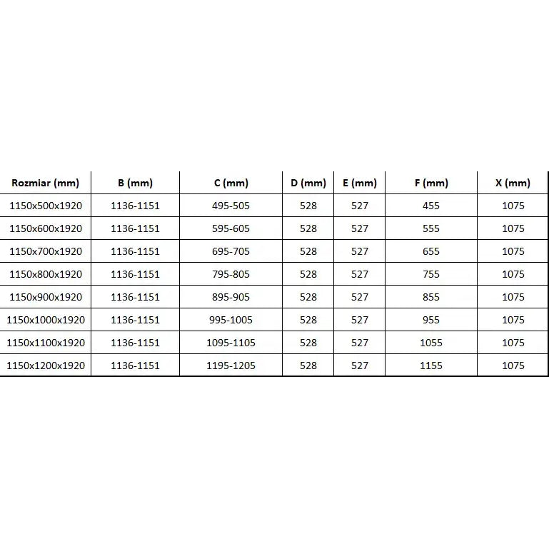 Dusjhjørne Sammenleggbar 115x110 Cm Krom