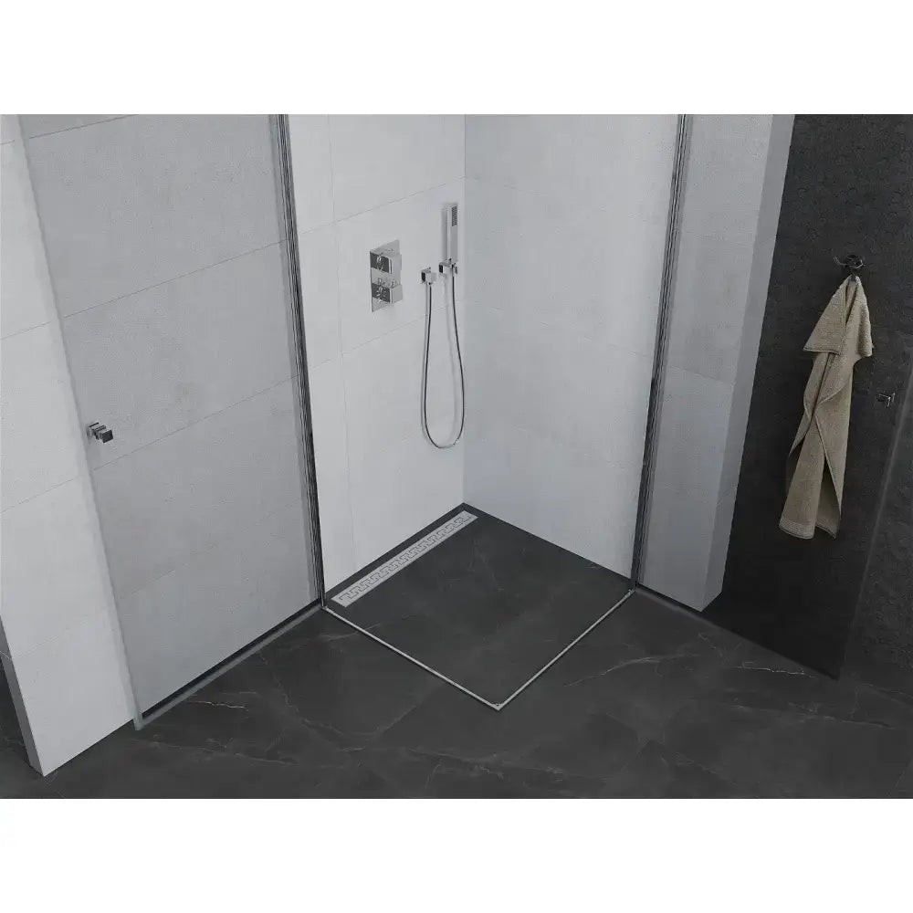 Dusjhjørne Svingbar 80x80 Cm Krom Inngangsbredde (mm): 1017