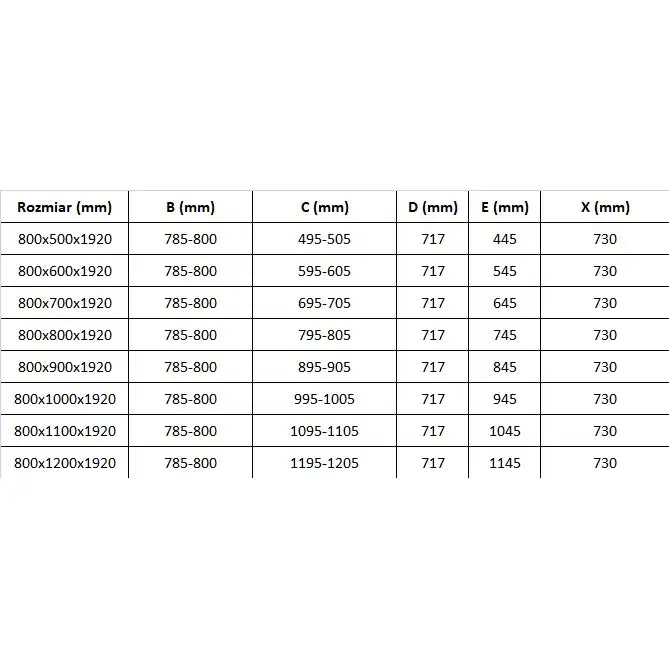 Dusjhjørne Svingbart 80x110 Cm Grafitt Krom