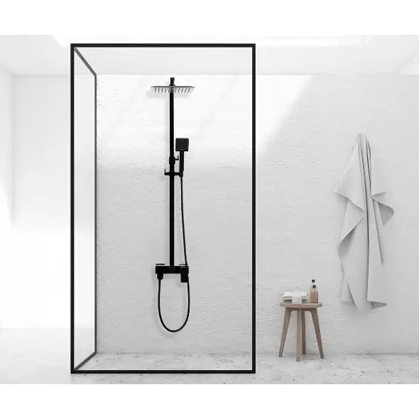 Dusjsett for Veggmontering Yoka Home Cube Svart Bpcube25blk