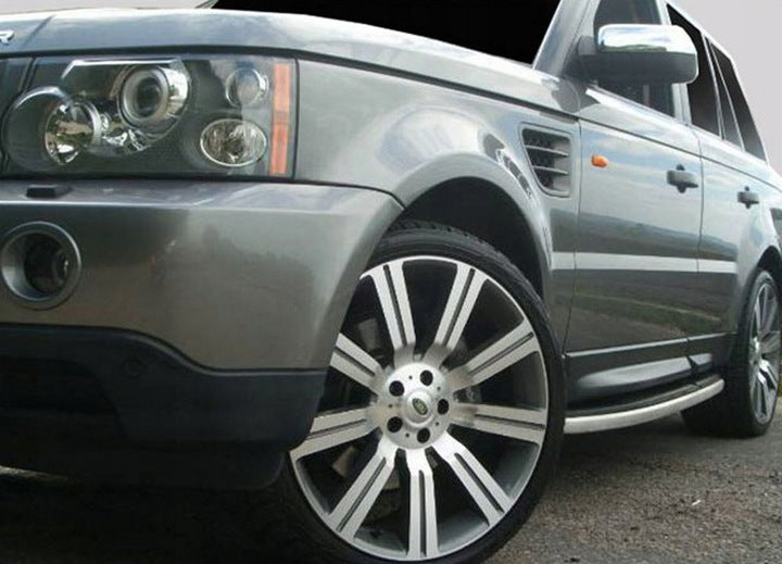 Stigtrinn Scoutt til Land Rover Range Rover Sport (L320) 2005-2013 i aluminium og ABS