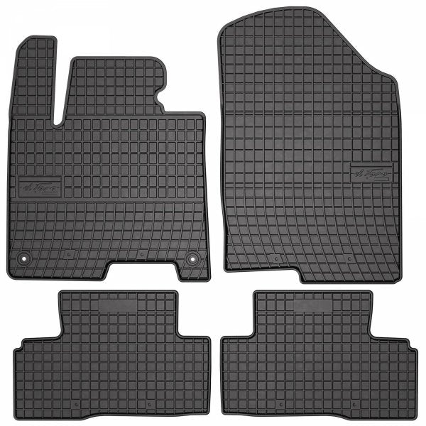 Frogum gummimatter til Kia Sportage V Hybrid (2021-) – svart, vanntett, 4-delers sett med 1 cm sidekant