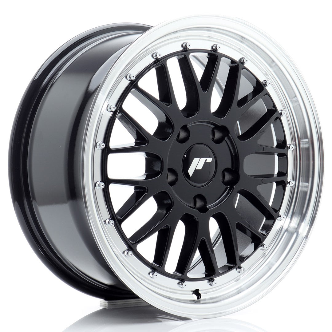 Felg JR Wheels JR23 17x8" Black – sett forfra