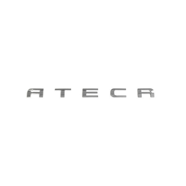Emblem/logo til Seat Ateca > Chrome i krom, original Seat-del for bakluke