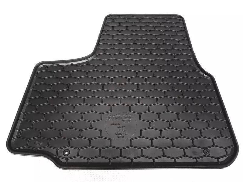 Gulvmatter Vw up! (2011-2023) – HDTE - High-density Termoplast-elastomer | VAG OEM - nærbilde