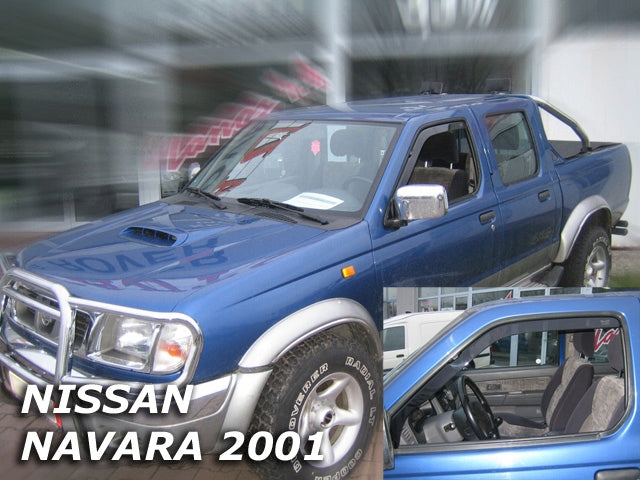 Heko vindavviser til Nissan Navara II (D22) – PMMA Plexi materiale