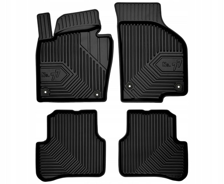 Frogum 3D Premium gulvmatter i TPE til VW Passat CC / B7 / B6 (2008–2011) – svarte, vanntette, 4 stk.