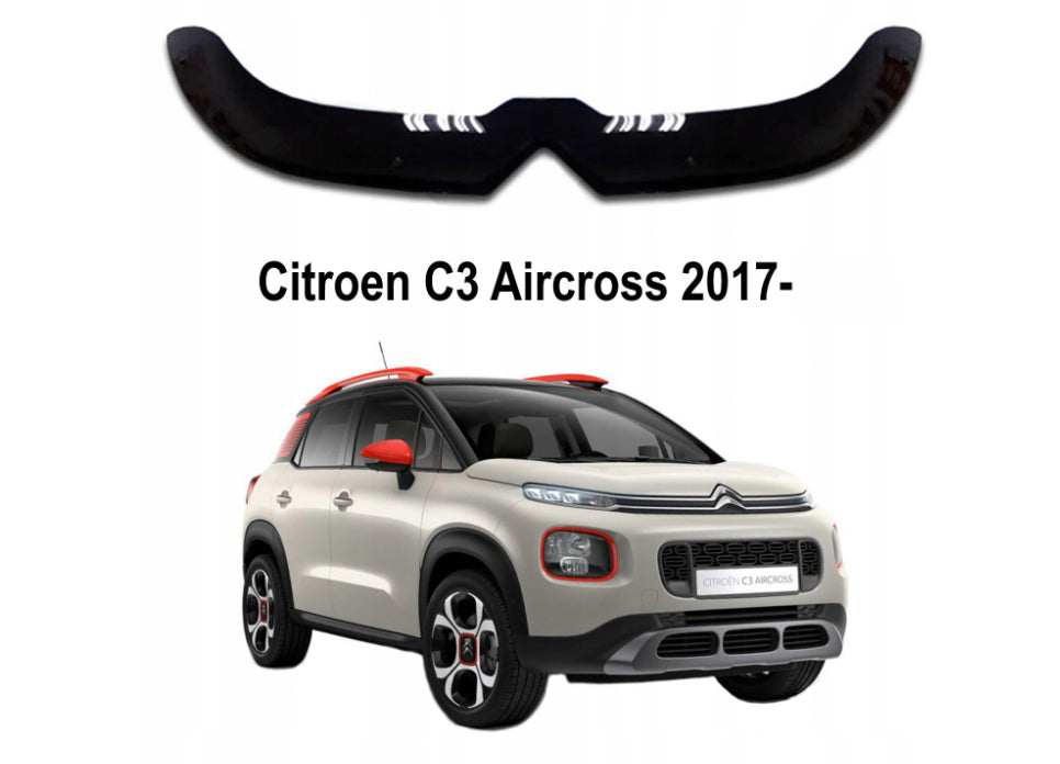 HD panserbeskytter i akryl til Citroen C3 Aircross med enkel montering og god steinsprutbeskyttelse