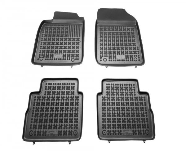Rezaw-Plast gummimatter med 30 mm høykant til Opel SIGNUM / VECTRA C Caravan 2003–2008 – sort, 4 stk.