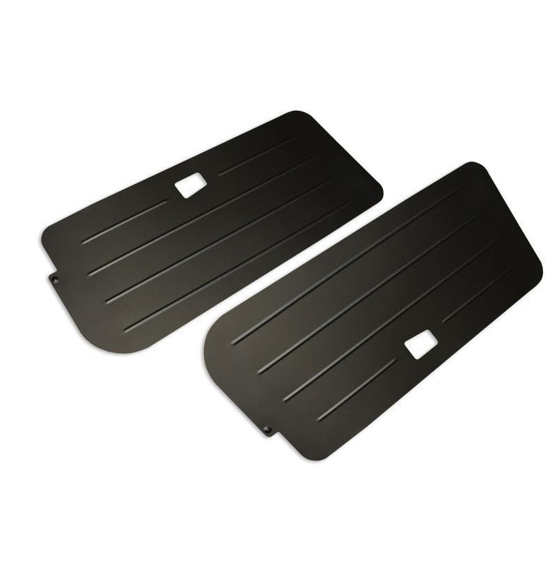 Lette aluminium dørpaneler for BMW E36 Compact – CNC-kuttet og pulverlakkert, solgt som par