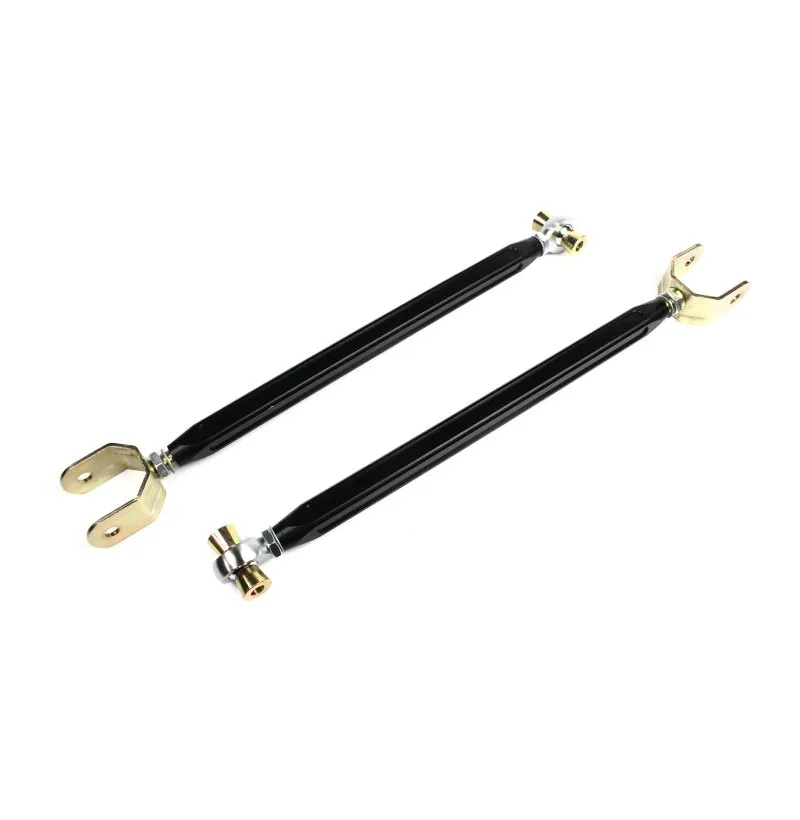 Regulerbare bakre nedre camber-armer i aluminium med uniball for BMW E36 E46 Z4 – sort anodisert sett fra Swagier