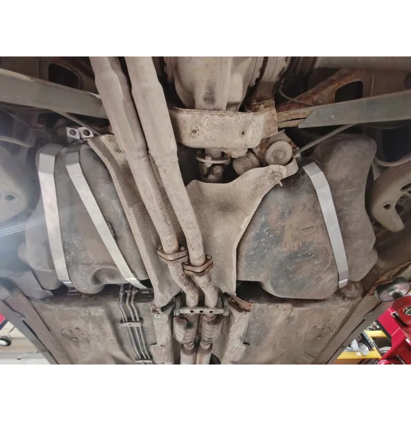 Rustfritt stål tankbånd for BMW E36 drivstofftank montering
