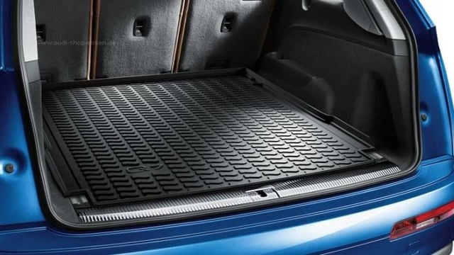VAG OEM bagasjeromsmatte til Audi Q7 4M / SQ7 4M – olje- og bensinbestandig
