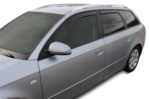 Heko vindavviser til Audi A4 (B6/B7) Avant / sett 4 stk. – PMMA Plexiglass