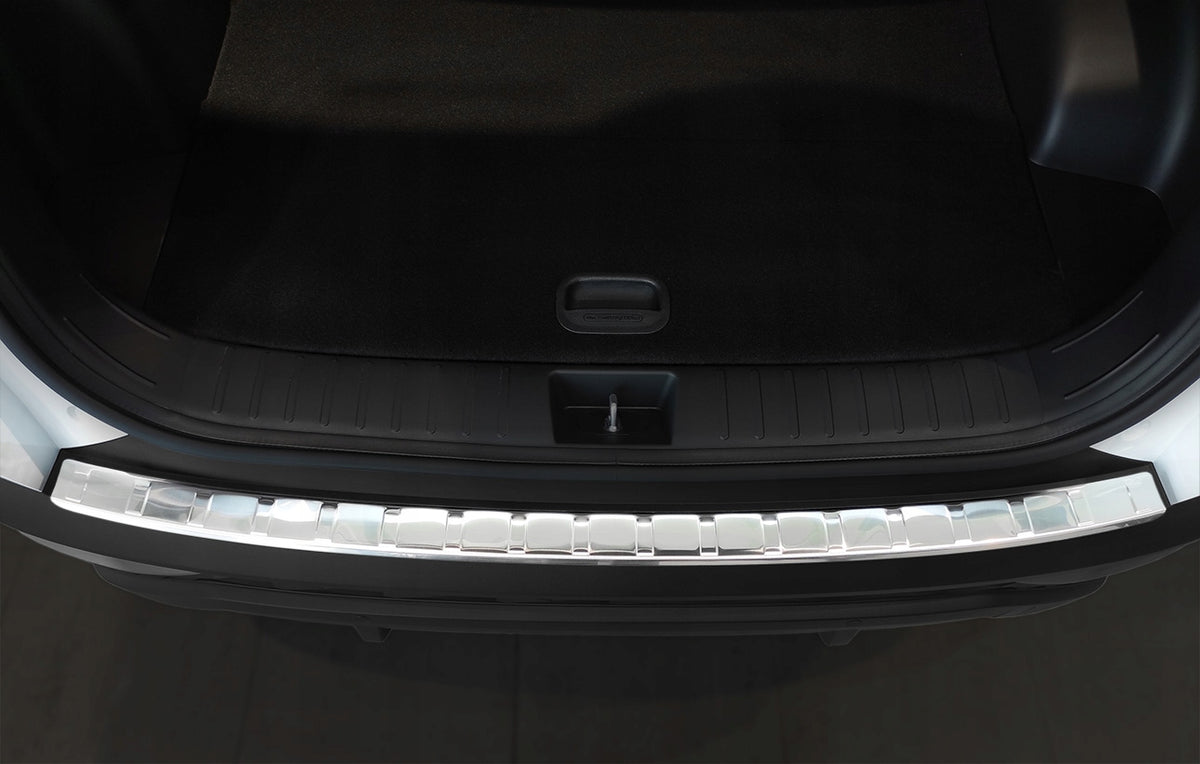 Avisa bakfangerbeskytter til Hyundai Tucson IV / Silver Edition – børstet stål