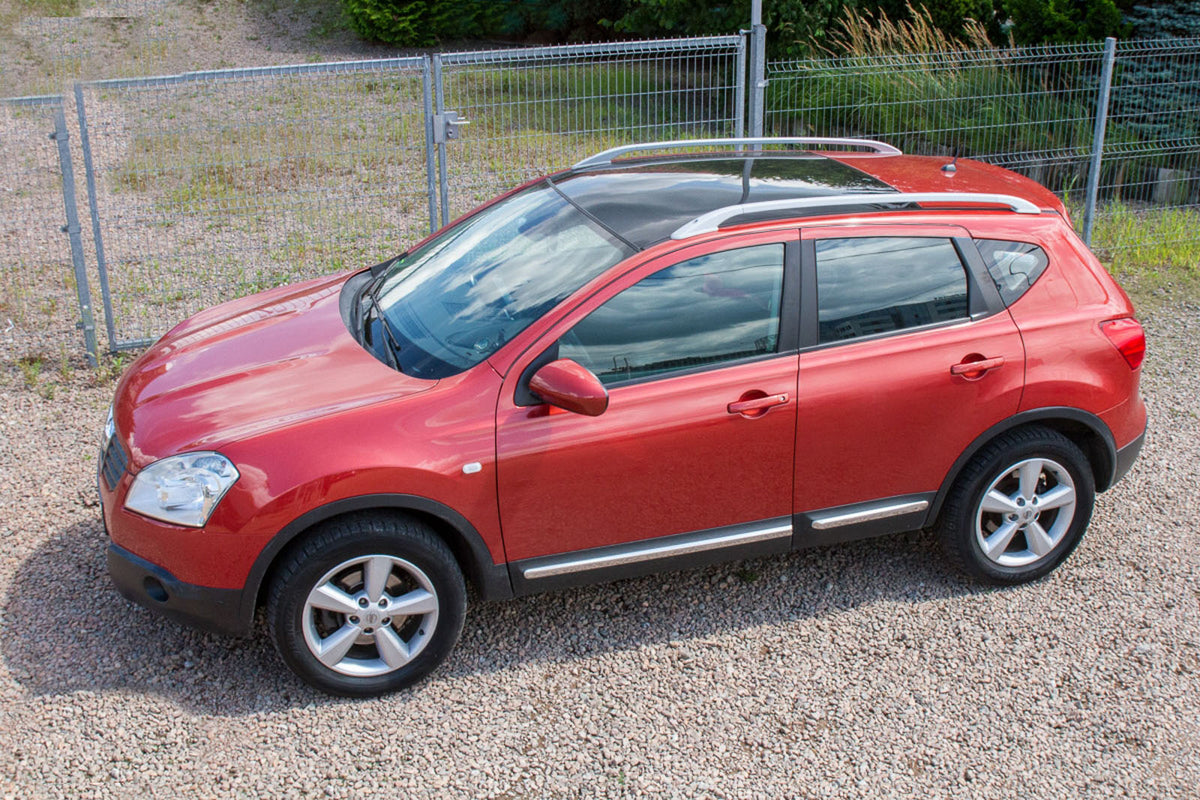 Takrails Nissan Qashqai (J10) Ventshield (2007-2013) - sett forfra