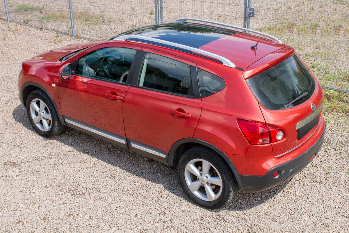 Takrails Nissan Qashqai (J10) Ventshield (2007-2013) - detaljer