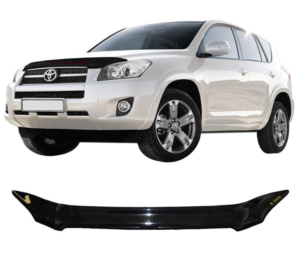 Scoutt panserbeskytter i akryl til Toyota RAV4 III facelift 2008-2012, svart blank