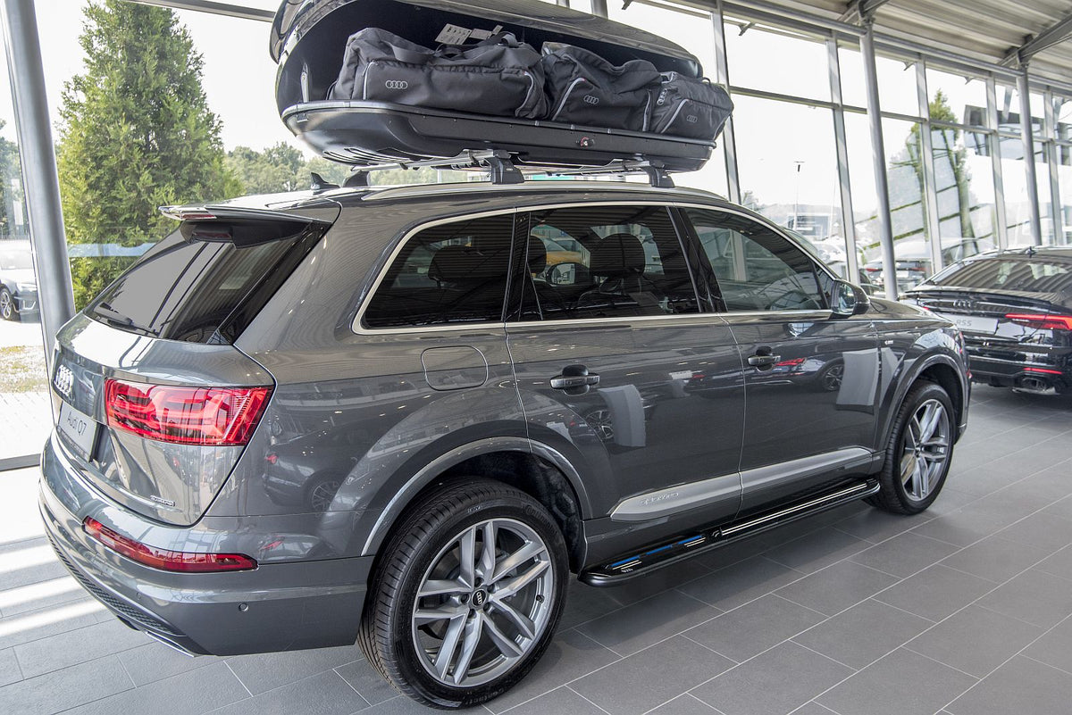 Undersidedetalj av Ventshield stigtrinn tilpasset Q7 4M 2015–