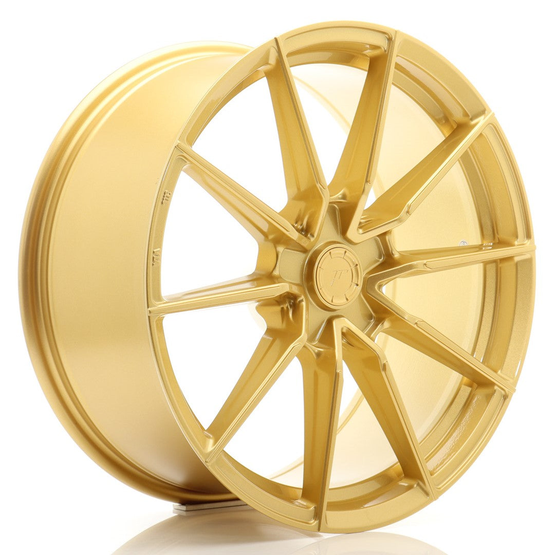 Felg JR Wheels SL02 19x8,5" Gold – sett forfra