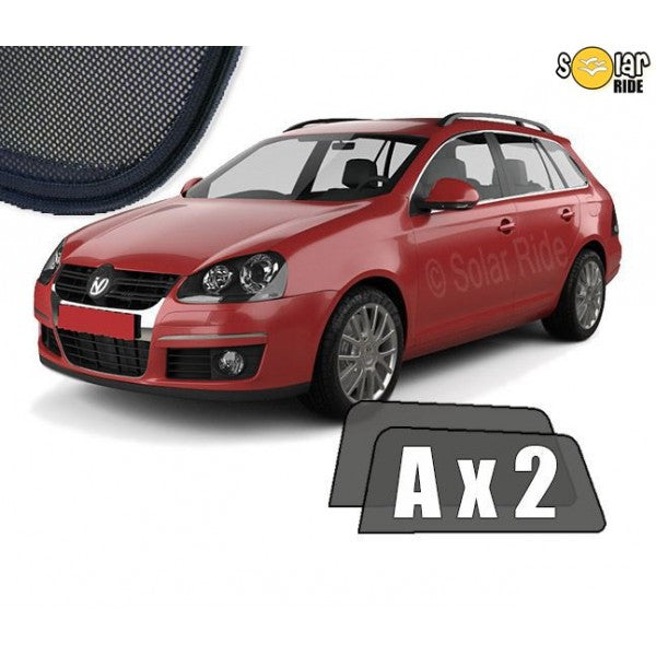Sr solskjerm i akryl til Vw Golf Variant 2003-2009, vindavviser i roykfarget akryl