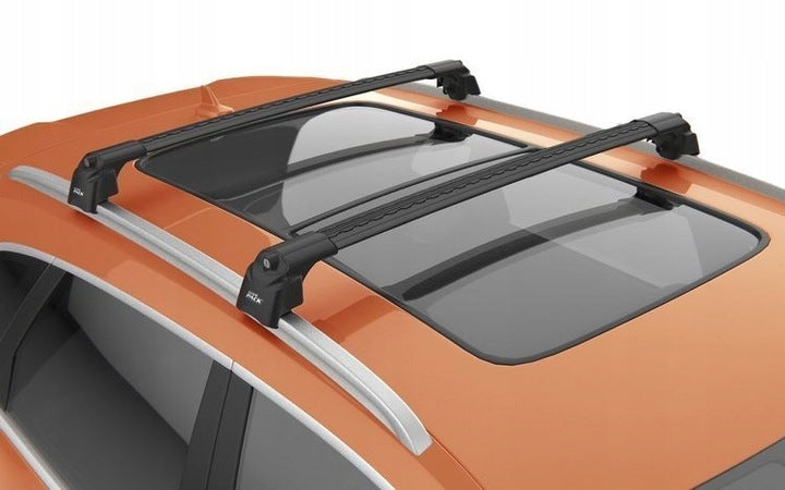 Takstativ fra ukjent produsent til Mazda CX-5 II, aerodynamisk og stillegående design for trygg lasttransport
