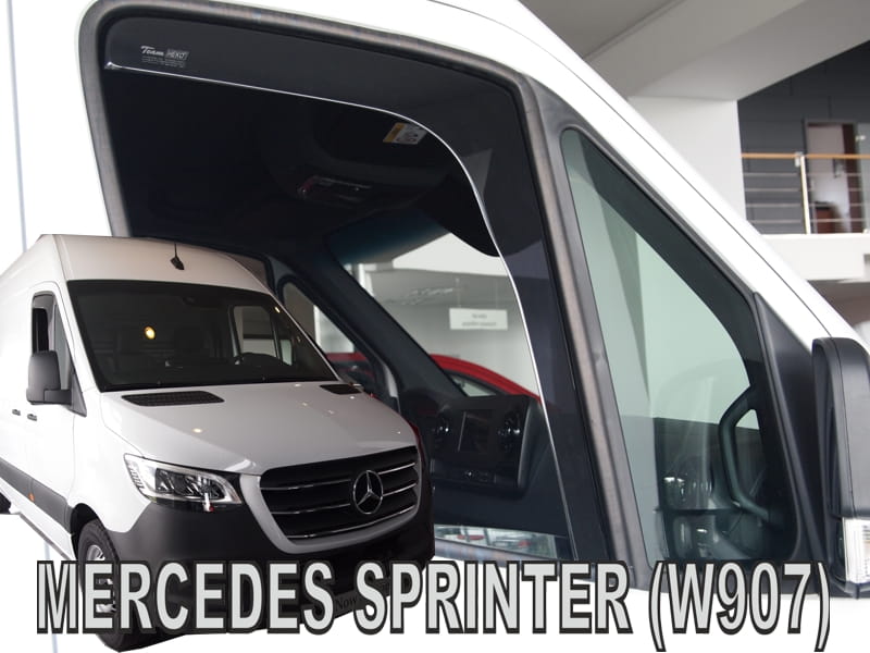 Heko vindavviser til Mercedes Sprinter III (W907, W910) / sett 2 stk. – PMMA Plexi