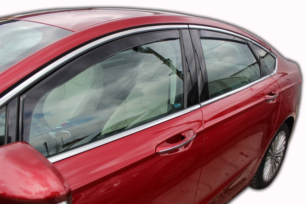 Heko vindavviser til Ford Mondeo V Liftback / sett 4 stk. – røykfarget design