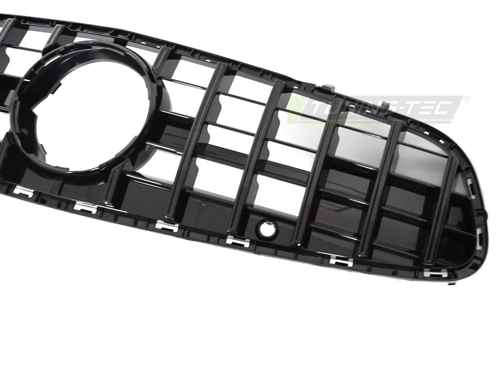 Grill Mercedes SL R231 16-20 sett fra siden, struktur synlig.