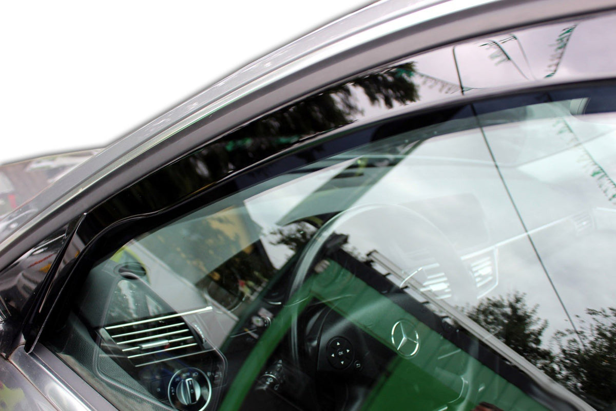 Heko vindavviser til Mercedes E-Klasse W212 Stasjonsvogn / sett 4 stk. – sort transparent