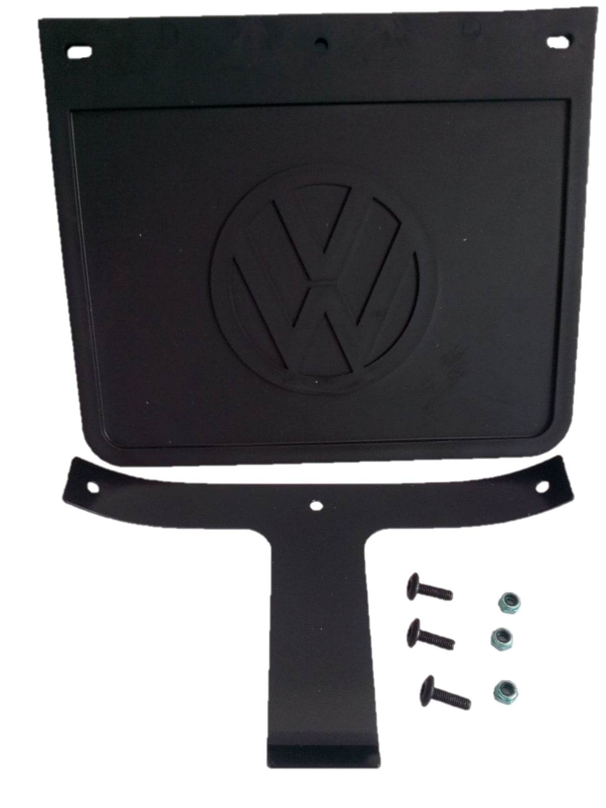 VAG OEM skvettlapp til Vw T5 / T6 / T6.1 / Black - sett 2 stk. – bakhjul montering
