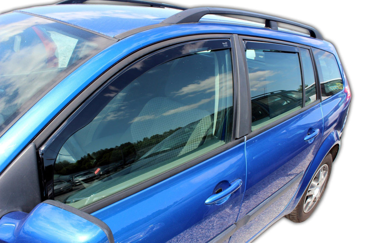 Heko vindavviser til Renault MEGANE II 5-dørs 11/ – sort transparent smoked