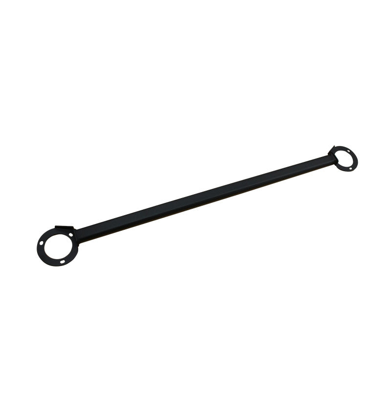 Bakre avstiver i sort pulverlakkert stål for BMW 5-serie E60/E61, flatovalprofil 40×20 mm