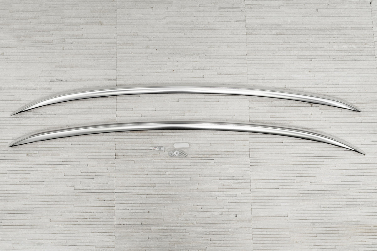 Takrails Ventshield til Mercedes GLC Coupe (C253) i aluminium og ABS for enkel montering