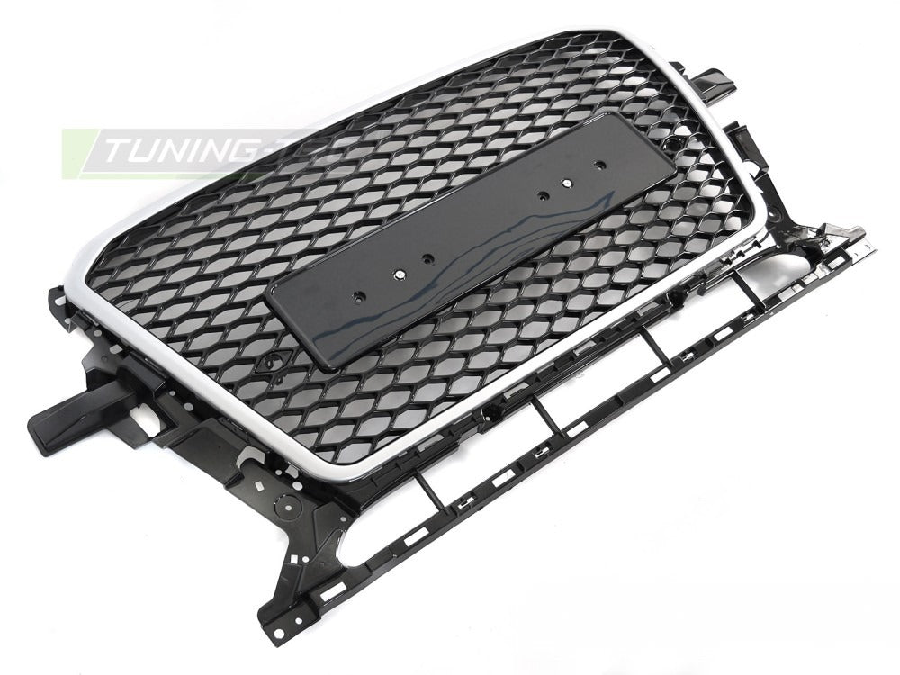 Grill Ramme Audi Q5 8R 12-16 sett forfra med passform synlig