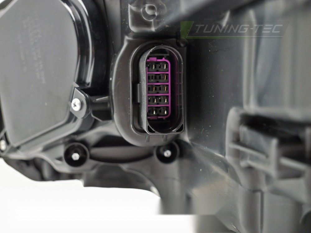Frontlykter VW Golf VII 17-19 alternativ vinkel.
