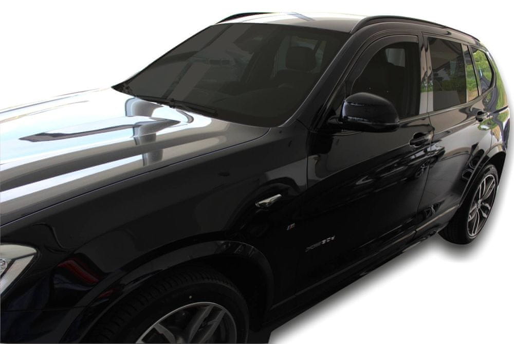 Heko vindavviser til Bmw X3 (F25) – PMMA Plexi materiale
