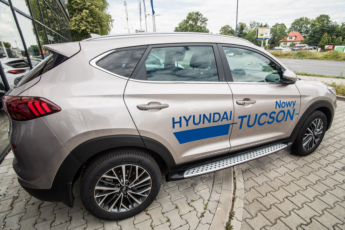Stigtrinn Hyundai Tucson Ventshield (2015-2020) - detaljer
