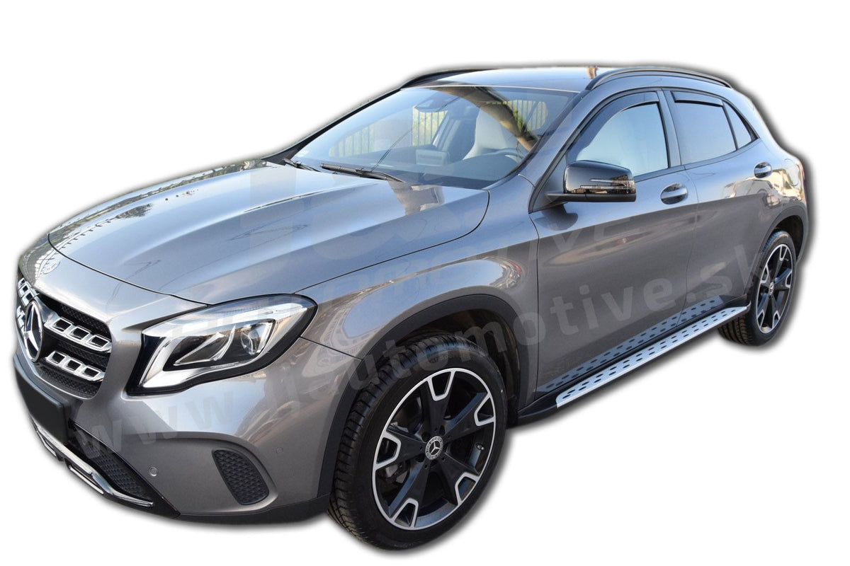 Heko vindavviser til Mercedes GLA (X156) / sett 4 stk. – røykfarget design