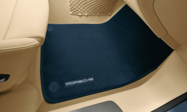 Porsche OEM stoffmatter til Porsche Cayenne I (9PA) – Velour tekstil