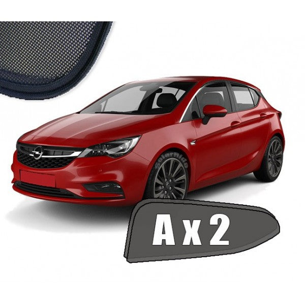 Sr solskjerm i akryl til Opel Astra K Hatchback - vindavviser og regnbeskyttelse med enkel montering