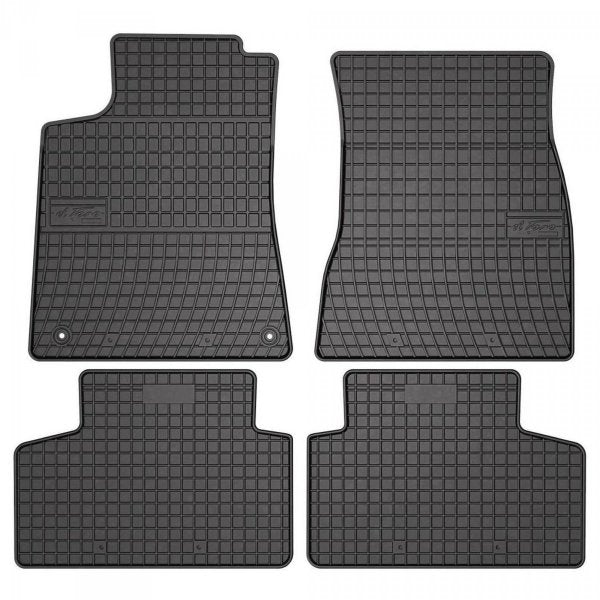 Frogum gummimatter til Mercedes GLB X247 (2019-2026) – svart/anthracite, 4 stk, TÜV-godkjent