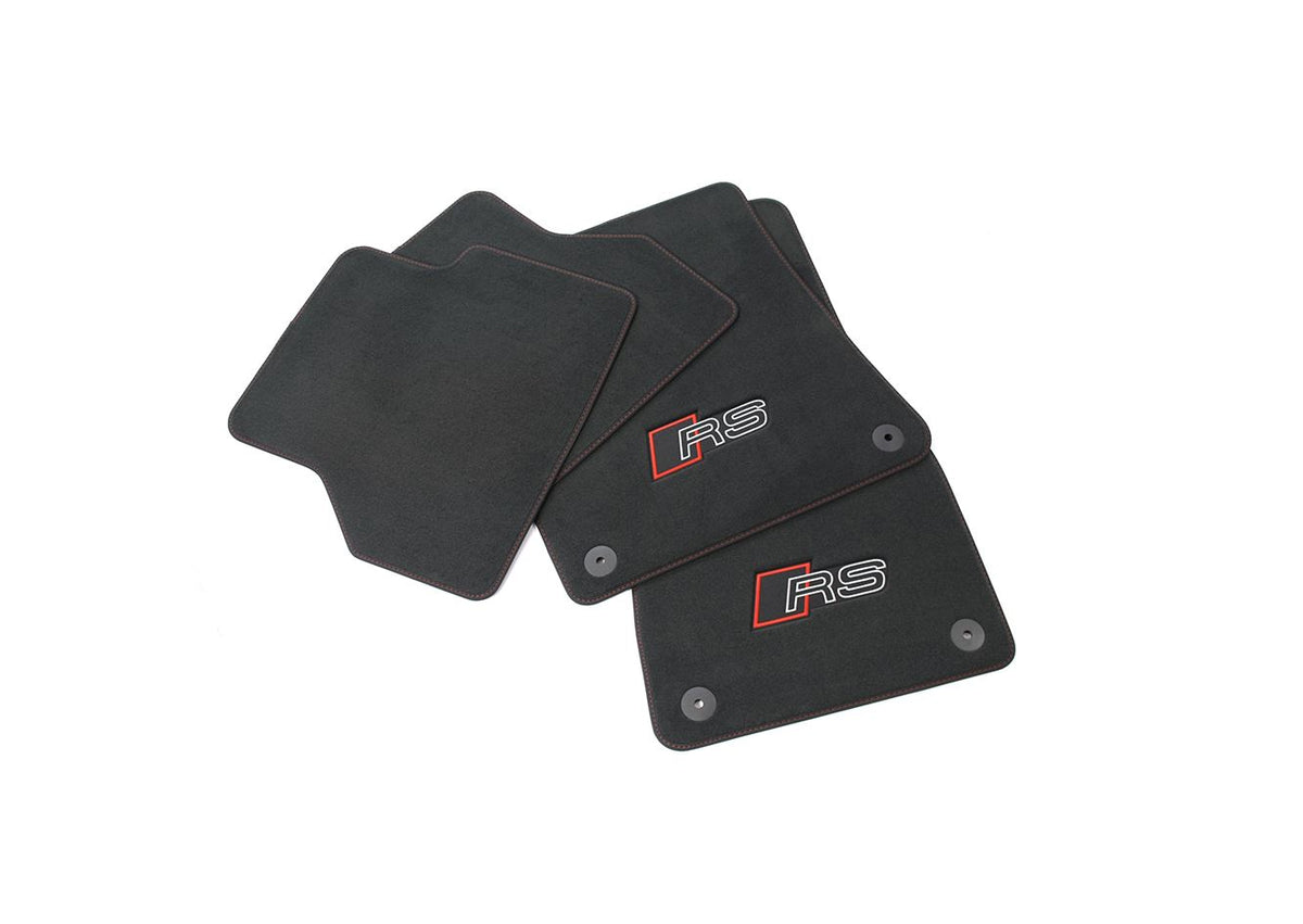 VAG OEM stoffmatter til Audi Q8 / RSQ8 – svart satin farge
