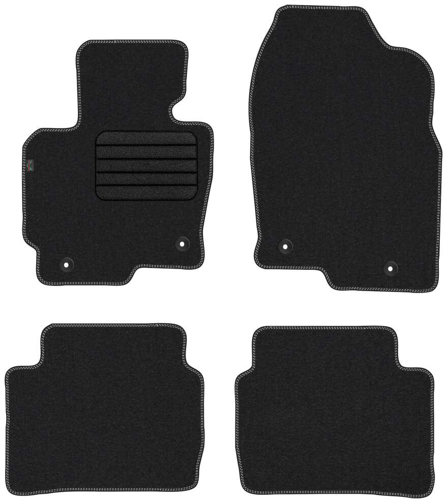Unknown stoffmatter til Mazda CX 5 I – premium velour tekstil