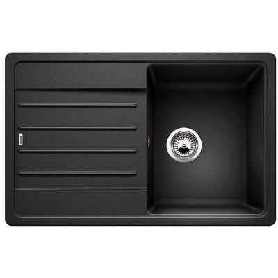 Blanco Legra 45 S granittkompositt vask 780x500 mm med én kum, antrasitt ovenfra