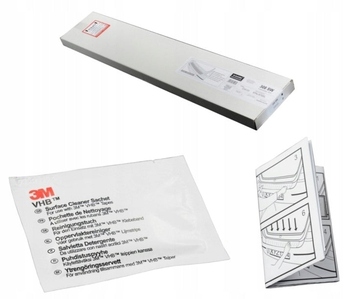 Bakfangerbeskytter Mercedes CLA-Class II C118 (2019-) – Rustfritt stål - nærbilde