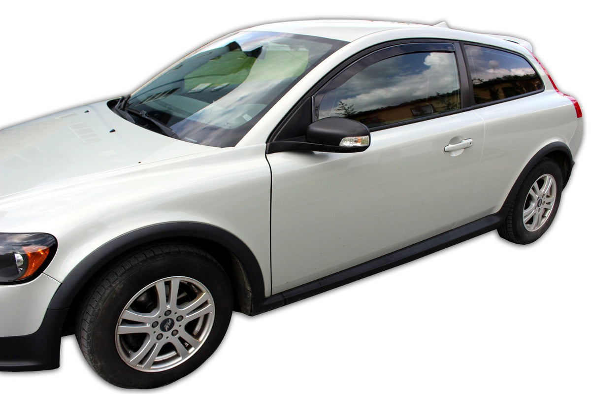 Heko vindavviser til Volvo C30 3-dørs 2007→ sett 2 stk. – PMMA Plexi