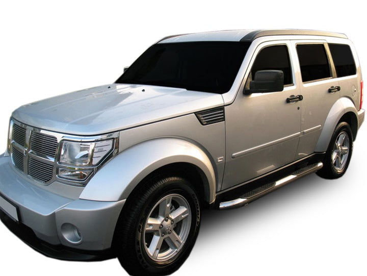 Stigtrinn fra Scoutt til Dodge Nitro 2007-2012 i rustfritt stål med monteringssett