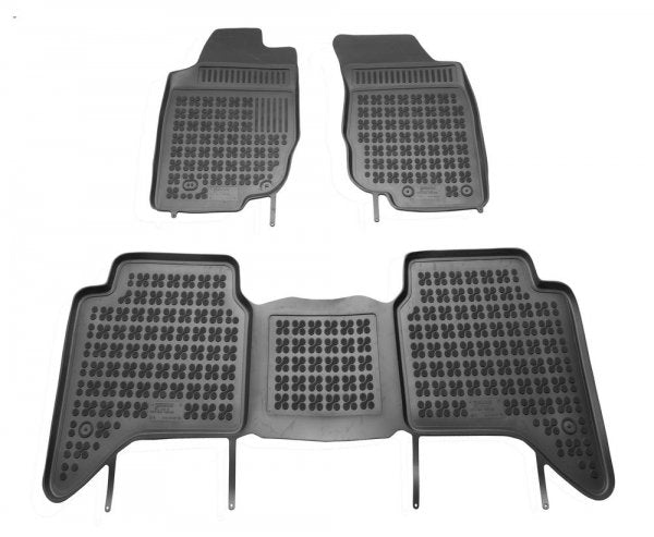 Rezaw-Plast gulvmatter til Toyota Hilux VII – gummi